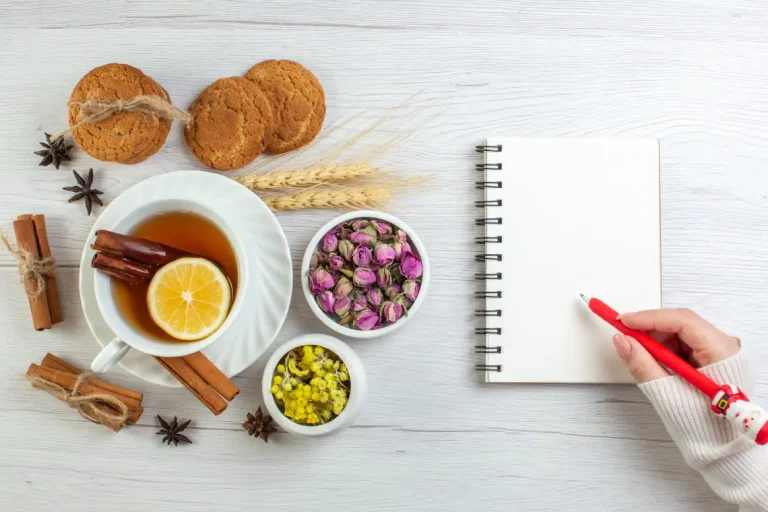 community wellness advice Australia checklist with tea and local notes
