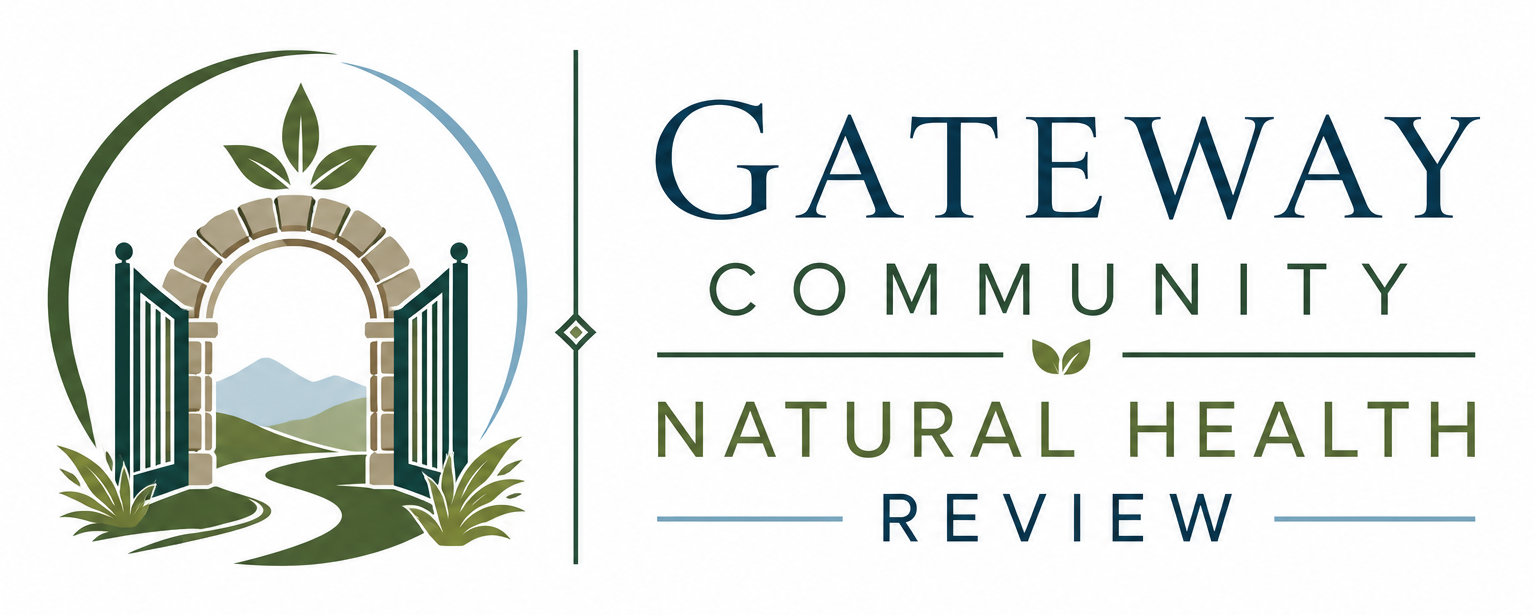 Gateway Community Natural Health Review logo